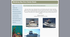 Desktop Screenshot of montereydiveboats.com